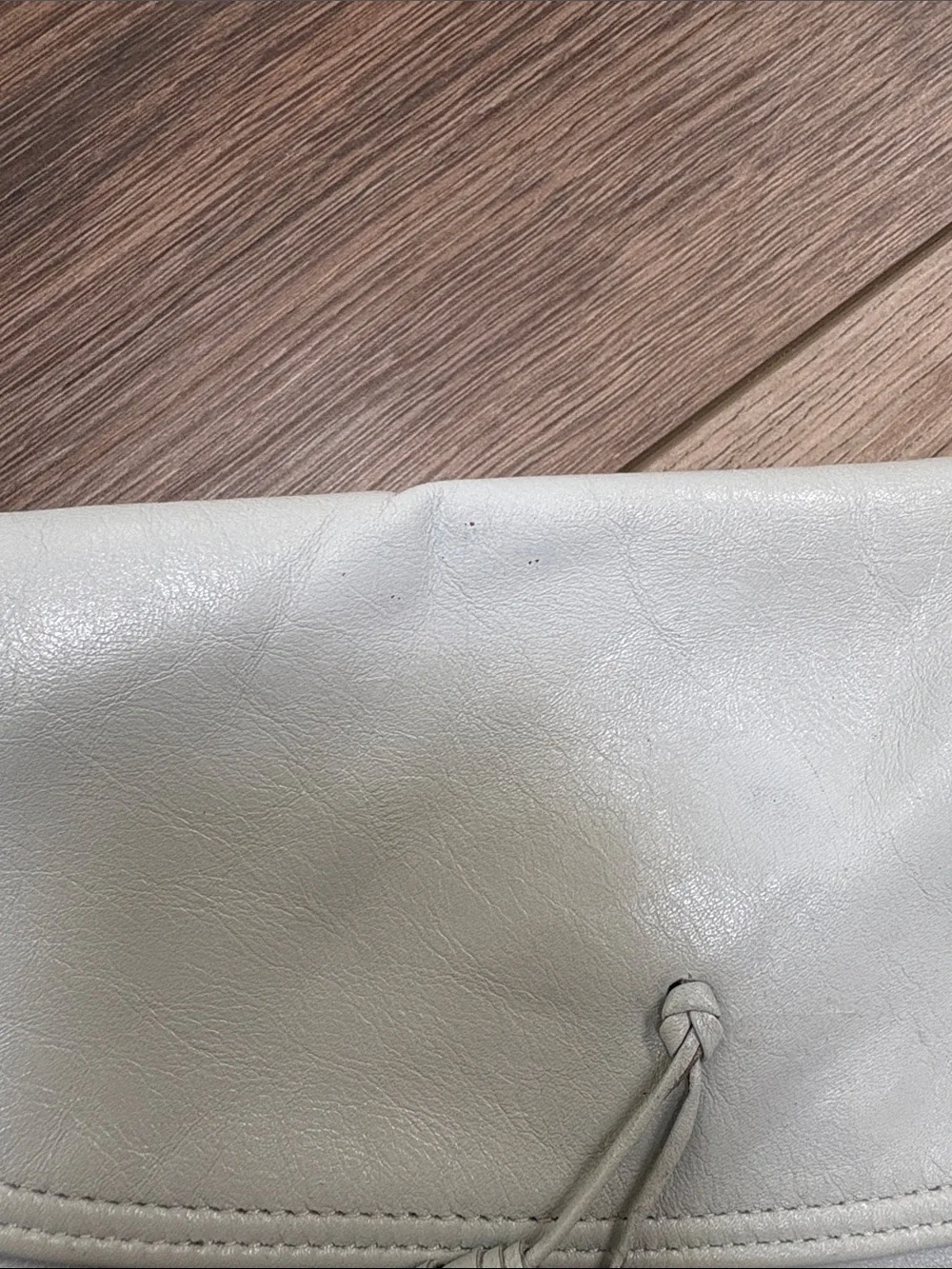 Finesuede Vintage Leather Crossbody Bag - Minimal Shoulder Purse Made in England